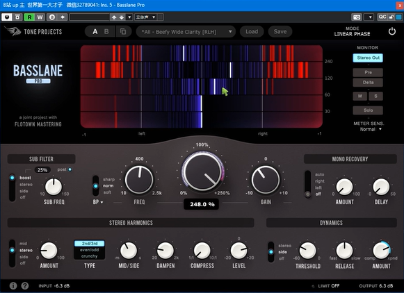低音扩展插件 Tone Projects Basslane Pro v1.0.4 WIN REPACK R2-音浪网-音乐制作系统办公资源