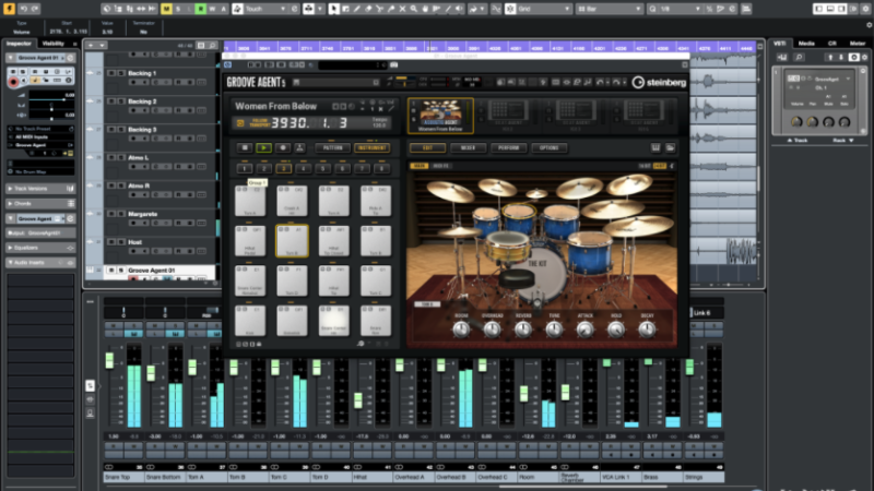 Steinberg Groove Agent SE 5 v5.1.20 Incl V.R Unlocker b6 WiN-音浪网-音乐制作系统办公资源