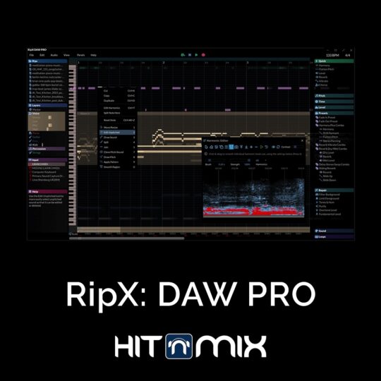 最新版AI音频提取软件 Hit’n’Mix RipX DAW PRO v7.0.0 WIN(含安装教程)-音浪网-音乐制作系统办公资源