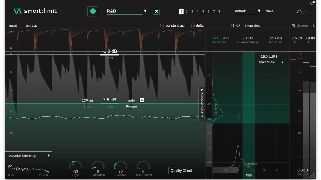 智能母带限制器 Sonible SmartLimit v1.1.3 WIN/MAC-音浪网-音乐制作系统办公资源