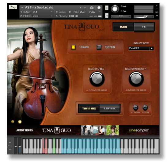 经典大提琴音色 Cinesamples Artist Series: Tina Guo v1.4 KONTAKT-音浪网-音乐制作系统办公资源