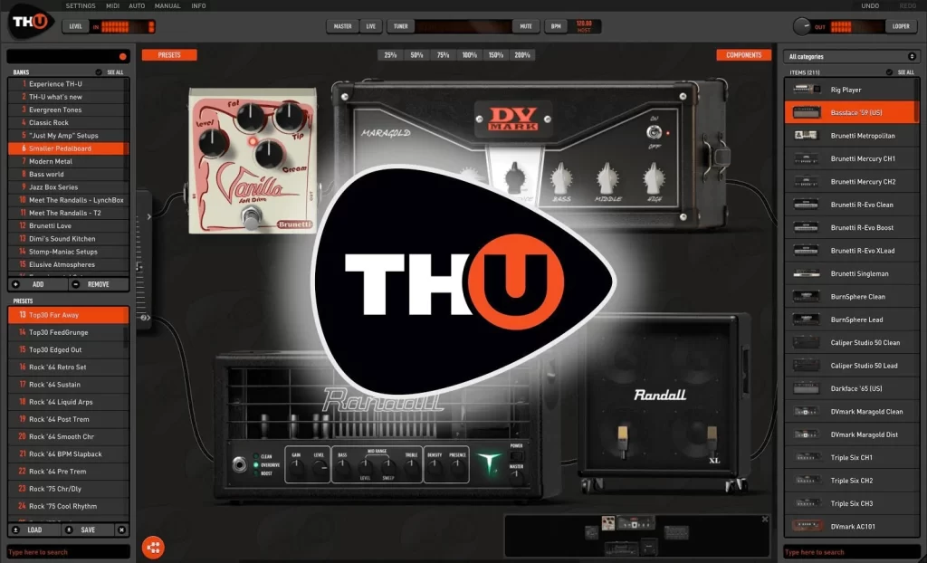 革命性吉他效果器 Overloud TH-U Full v1.4.13 macOS-音浪网-音乐制作系统办公资源