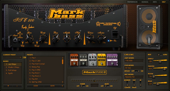 箱头模拟效果器 Overloud Mark Studio 2 v2.0.20 WIN-音浪网-音乐制作系统办公资源