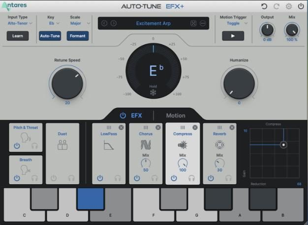 第十代强大的人声效果器插件 Antares Auto-Tune EFX+ v10.0 CE-V.R-音浪网-音乐制作系统办公资源