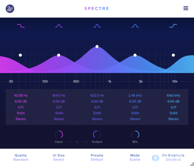 声音饱和效果器 Wavesfactory Spectre v1.5.6 WIN-音浪网-音乐制作系统办公资源