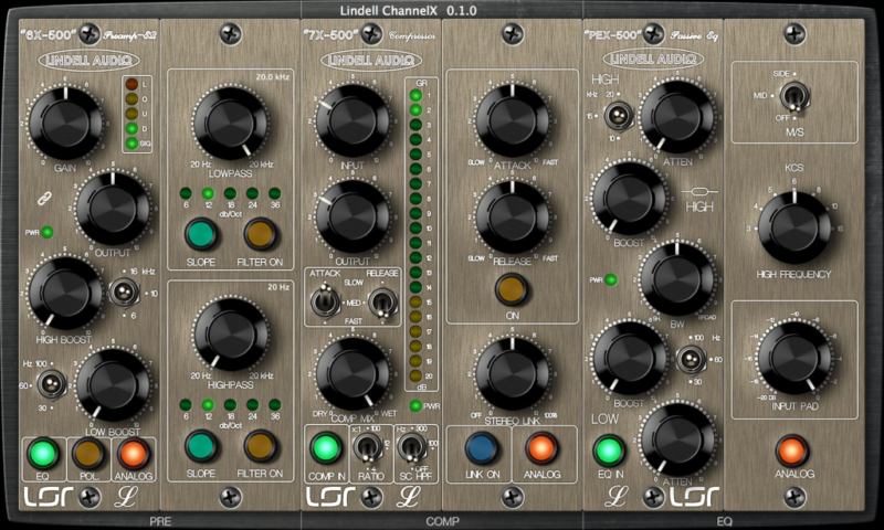 插件联盟系列500模块模拟效果器 Plugin Alliance Lindell Audio ChannelX v1.2.2 MAC（2024.01.11新增安装包，附安装教程）-音浪网-音乐制作系统办公资源