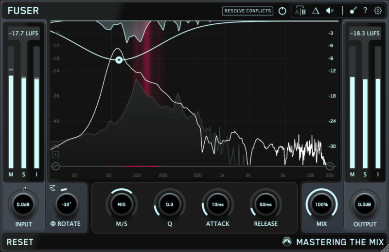 智能母带效果器 Mastering The Mix FUSER v1.0.0 WIN-音浪网-音乐制作系统办公资源