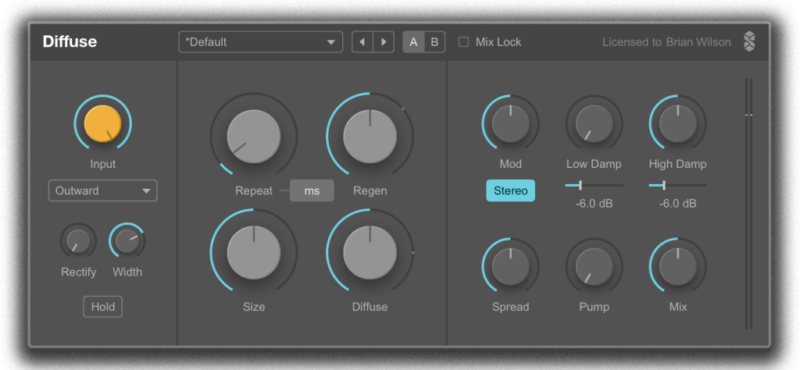 数字混响效果器 Surreal Machines Dub Machines Diffuse v1.3.1 WIN/MAC-音浪网-音乐制作系统办公资源