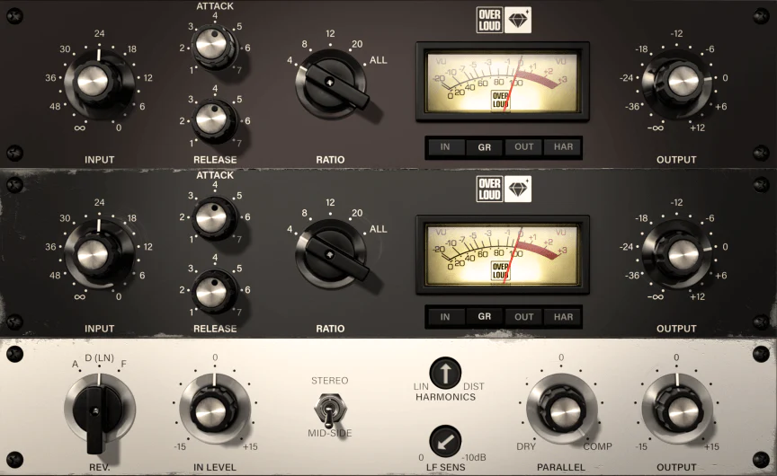 传奇压缩效果器 Overloud Gem Comp76 v2.0.10 WIN/MAC-音浪网-音乐制作系统办公资源