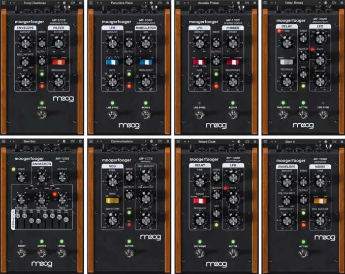 传奇效果器套装 Moog Music Moogerfooger Effects Plugin Bundle v1.2.0 WiN-音浪网-音乐制作系统办公资源