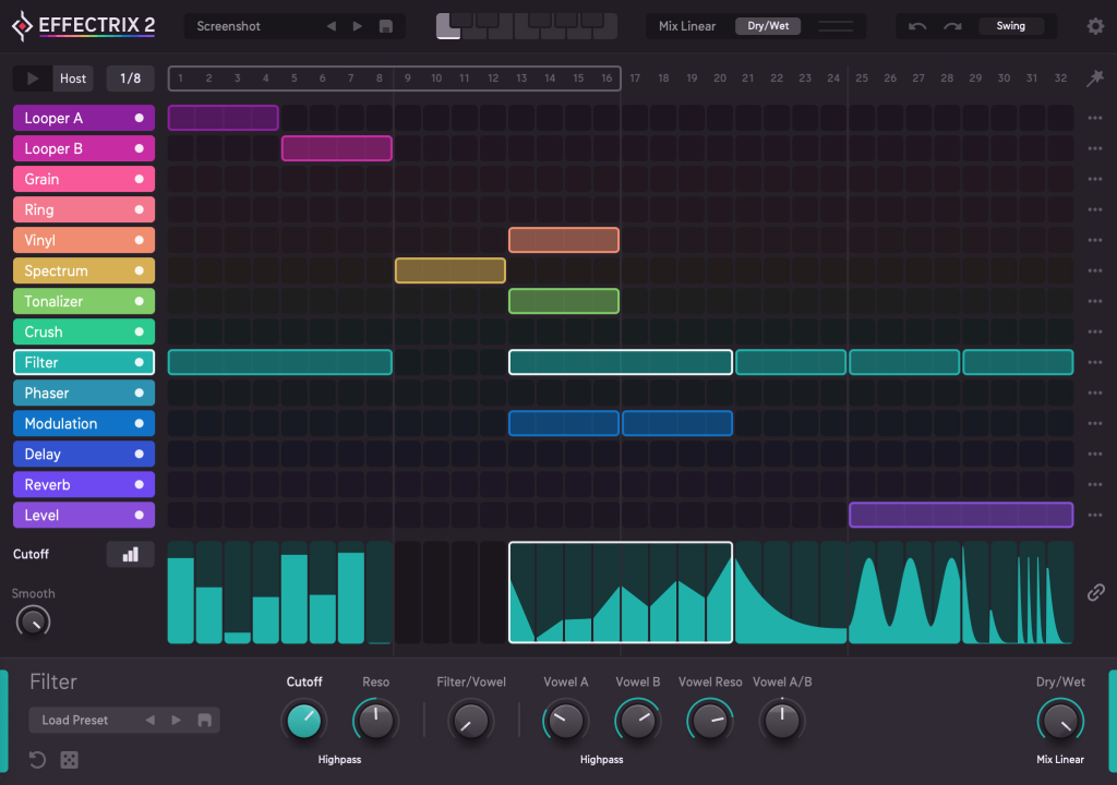 多效果创意音序器效果器 Sugar Bytes Effectrix 2 v2.0.1 WIN/MAC-音浪网-音乐制作系统办公资源
