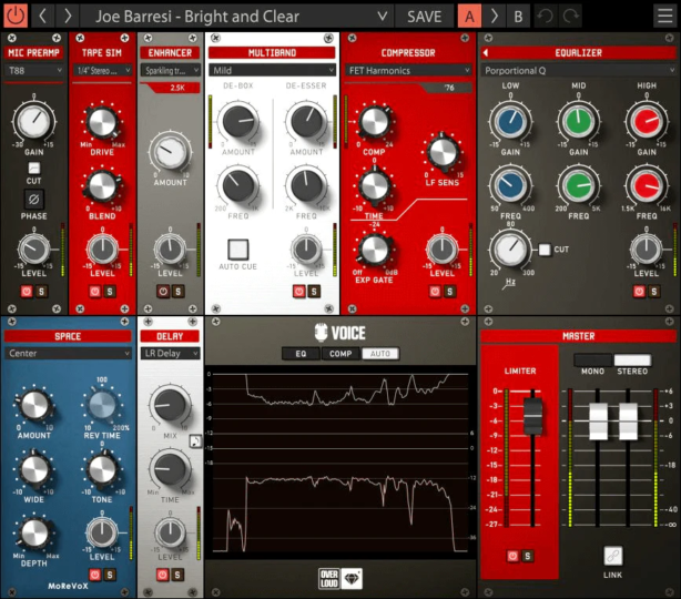 专业人声混音通道条 Overloud Gem Voice v1.0.6 WIN/MAC-音浪网-音乐制作系统办公资源