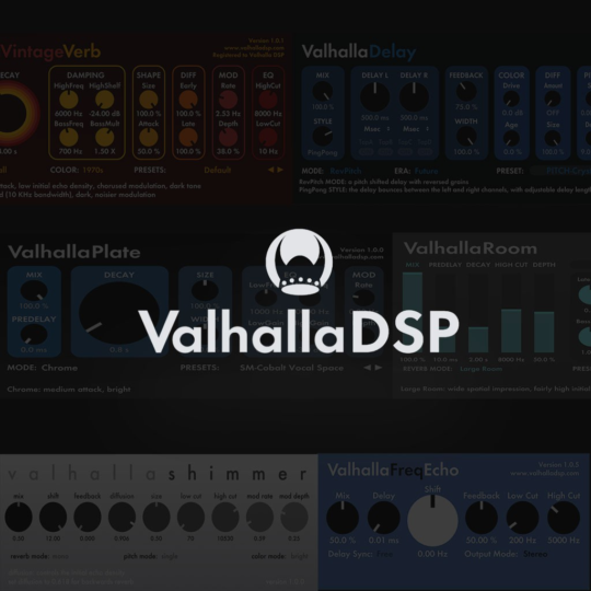 超级混响合集 ValhallaDSP bundle 2023.12 macOS（支持intel & M系列）-音浪网-音乐制作系统办公资源