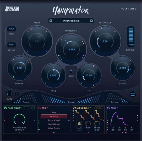 Manipulator 人声模拟变声器 WIN-音浪网-音乐制作系统办公资源