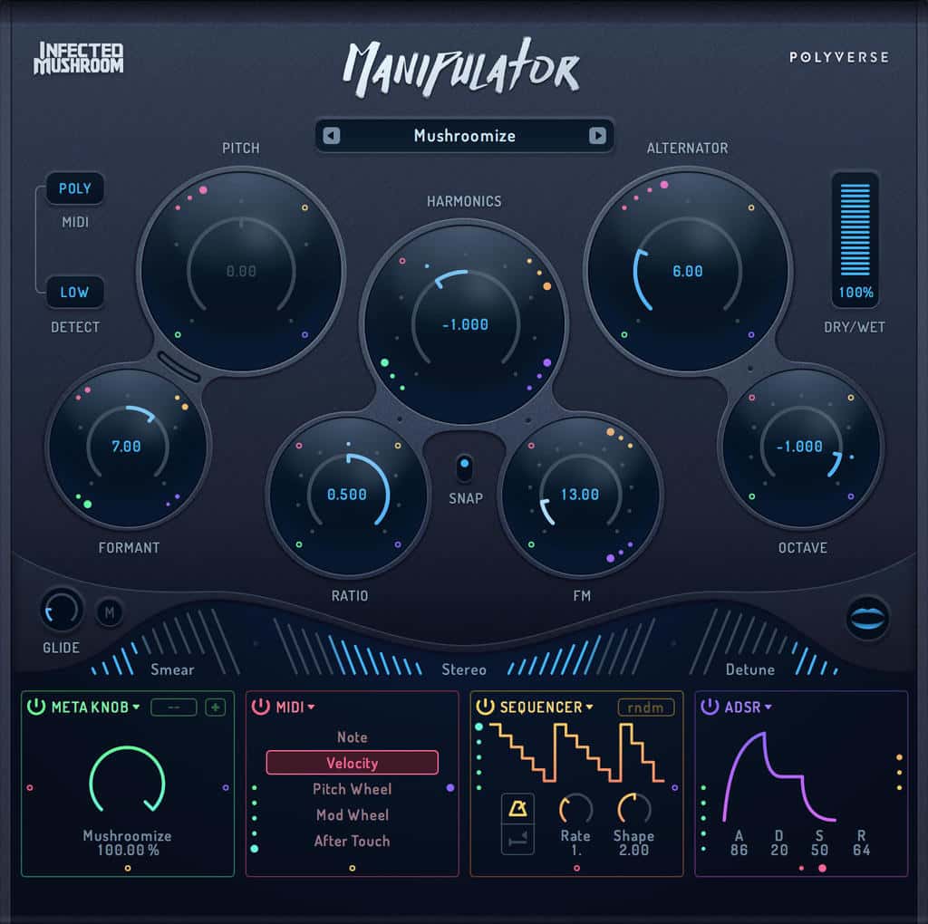 Manipulator 人声模拟变声器 WIN-音浪网-音乐制作系统办公资源