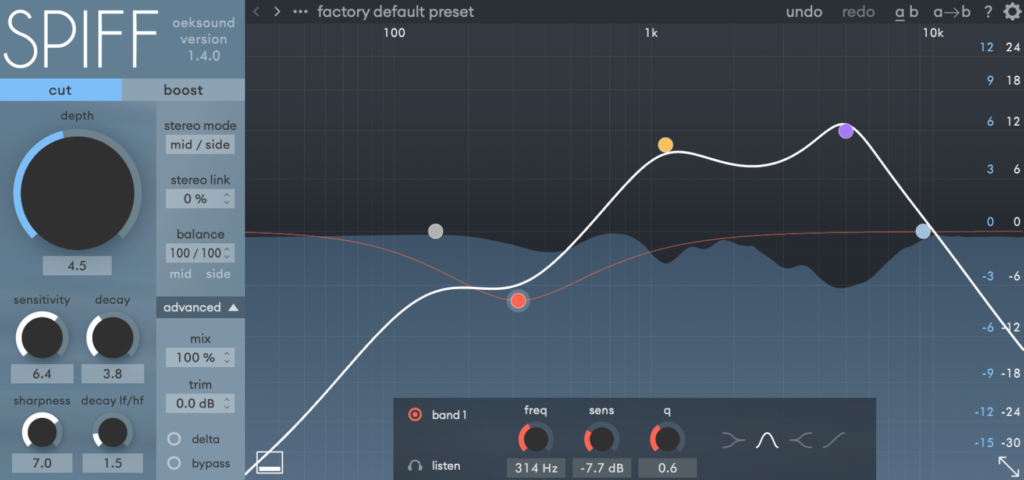 瞬态控制器插件 Oeksound Spiff 1.3.0 WIN-音浪网-音乐制作系统办公资源