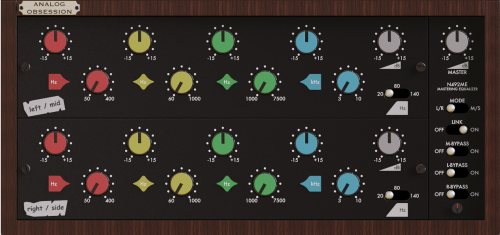 频段母带均衡器 Analog Obsession N492ME v6.0 VST3-音浪网-音乐制作系统办公资源