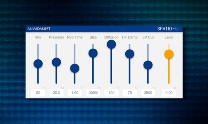 混响器 Anwida Soft Spatio Light v1.0.1-音浪网-音乐制作系统办公资源