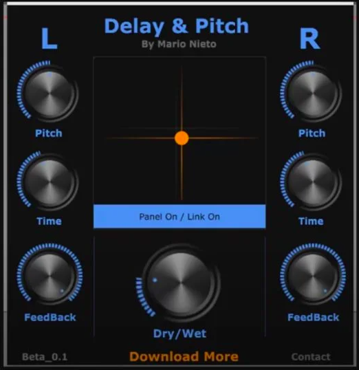延迟插件 Mario Nieto World Delay & Pitch V0.1 X64 WIN&MAC-音浪网-音乐制作系统办公资源