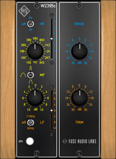 均衡器插件 Fuse Audio Labs RS-W2395C V2.6.0-WIN&MAC-音浪网-音乐制作系统办公资源