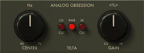 倾斜均衡器插件 Analog Obsession TILTA v1.0-音浪网-音乐制作系统办公资源