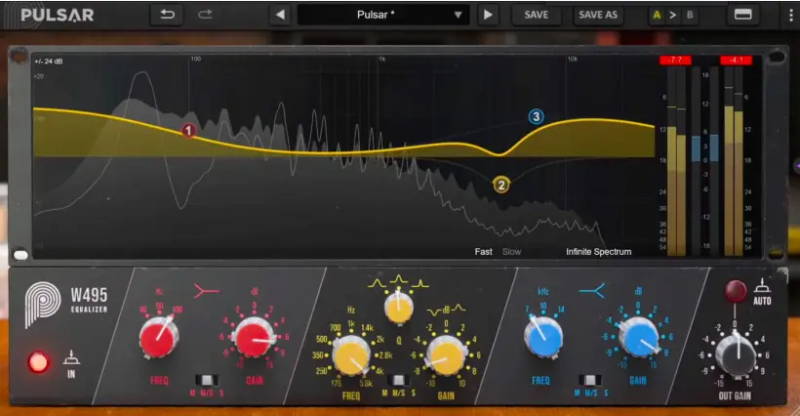 经典母带均衡模拟传奇硬件 Pulsar Audio PULSAR W495 1.0.6 WIN-音浪网-音乐制作系统办公资源