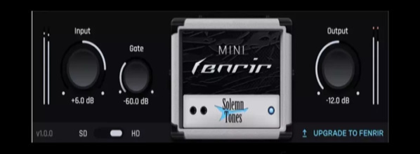 放大器插件 Solemn Tones Mini Fenrir-WiN&MAC-音浪网-音乐制作系统办公资源