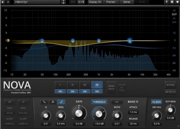 均衡器插件 TDR Nova V2.1.6-WiN&MAC-音浪网-音乐制作系统办公资源