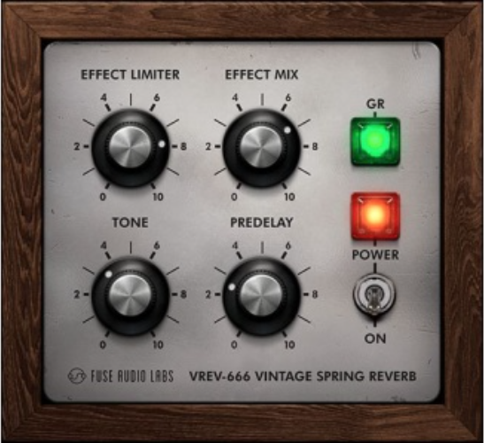 弹簧混响效果器 Fuse Audio Labs VREV 666 V2.6.0-WIN&MAC-音浪网-音乐制作系统办公资源
