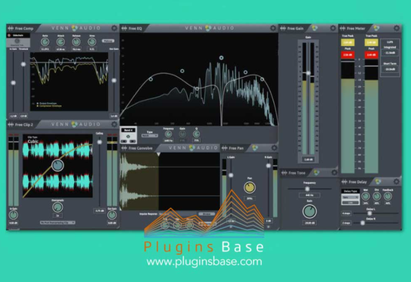 音频插件套装 Venn Audio Free Suite Bundle Plugin V1.0.0-WIN&MAC-音浪网-音乐制作系统办公资源