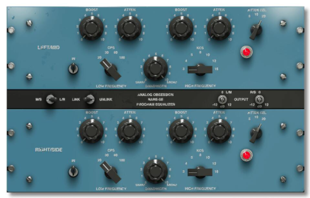 复古均衡器插件 Analog Obsession Rare Bundle V1.0 WIN&MAC-音浪网-音乐制作系统办公资源