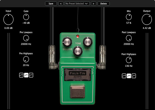 吉他效果器 AugustRose Audio Faux-Tin 808 V1.0.0-MOCHA-音浪网-音乐制作系统办公资源