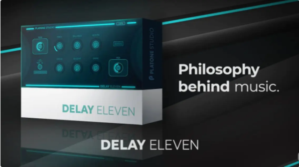延迟效果器 Platone Studio Delay Eleven V1.0.1-WIN&MAC-音浪网-音乐制作系统办公资源
