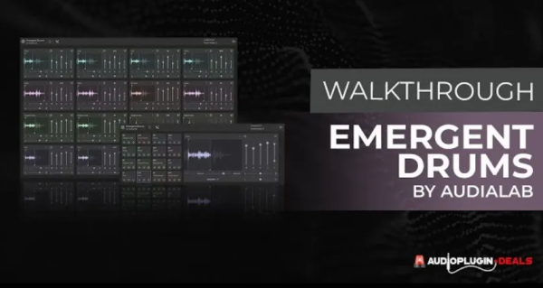 虚拟鼓乐器插件 Audialab Emergent Drums V2.0.2-R2R-音浪网-音乐制作系统办公资源