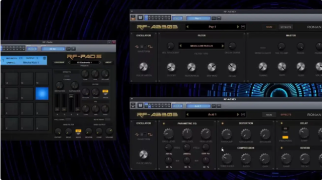 多重效果处理器 Ronan Fed RF-DSP V1.1 VST2/VST3-音浪网-音乐制作系统办公资源