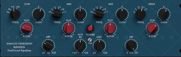 Analog Obsession BLENDEQ V2.0 WiN&MacOS-音浪网-音乐制作系统办公资源