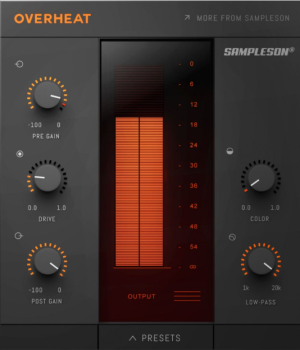 饱和效果器 Sampleson Overheat V1.0.6 WiN&MAC-音浪网-音乐制作系统办公资源
