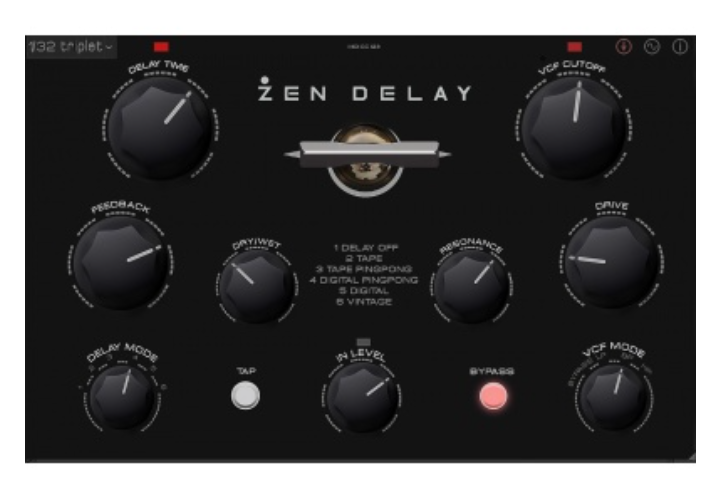 延迟效果器 Erica Synths Zen Delay Virtual V1.0.0 WIN-音浪网-音乐制作系统办公资源