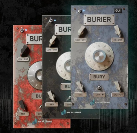 饱和度和滤波器 Kit Plugins Burier V2.0.1 WiN&MAC-音浪网-音乐制作系统办公资源