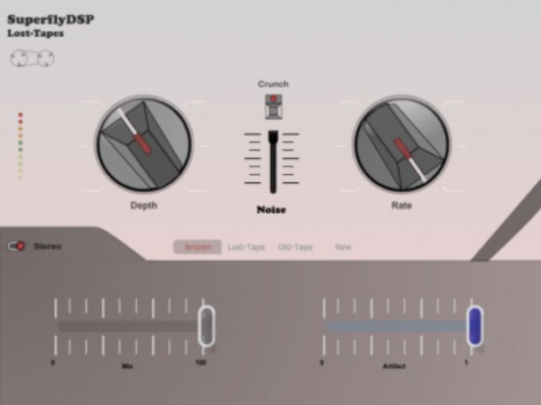 磁带模拟器插件 SuperflyDSP Lost-Tapes V1.1.21.1.5 WiN&MAC-音浪网-音乐制作系统办公资源