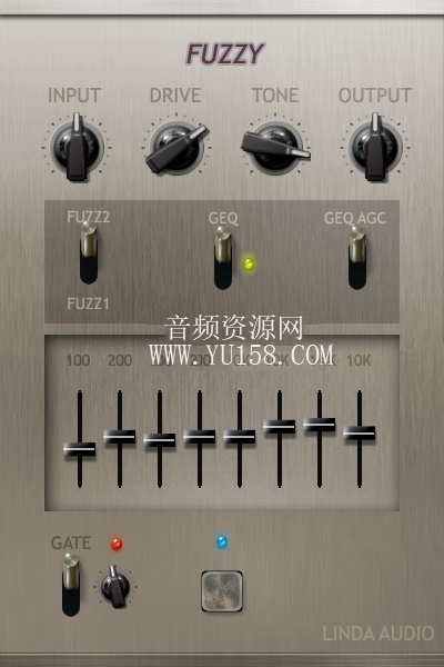 失真效果器 Linda Audio Fuzzy V1.0.0 VST2/VST3-音浪网-音乐制作系统办公资源