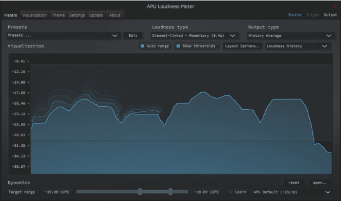 APU响度计插件 Software APU Loudness Meter V1.2.1 WiN&MacOS-音浪网-音乐制作系统办公资源