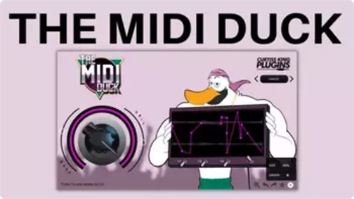 Curtiss King Midi Duck 64bit V1.0.3 WIN&MAC-音浪网-音乐制作系统办公资源
