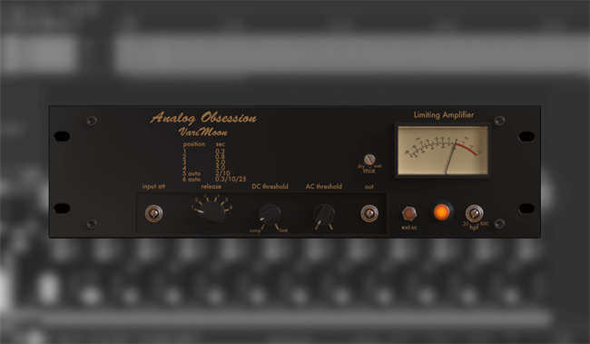 压缩限制器 Analog Obsession VariMoon v5.0 WiN-音浪网-音乐制作系统办公资源