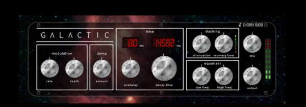 银河数字混响插件 Cherry Audio – Galactic Reverb WIN-音浪网-音乐制作系统办公资源