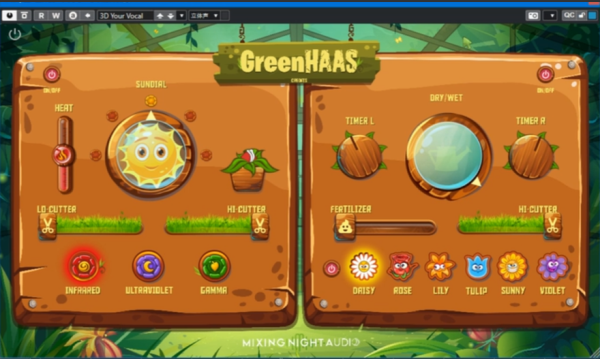 Mixing Night Audio GreenHAAS v1.5.0