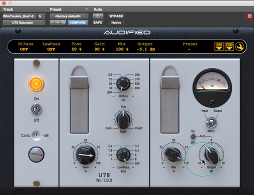 饱和器插件 Audified U78 Saturator v2.1.2WIN-音浪网-音乐制作系统办公资源