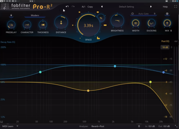 全景声混响插件 FabFilter Pro-R 2 Win-音浪网-音乐制作系统办公资源