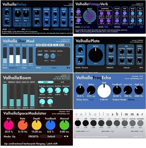 瓦哈拉效果器 ValhallaDSP bundle 2023.12 CE-V.R WIN-音浪网-音乐制作系统办公资源