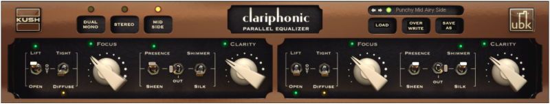 Kush Clariphonic DSP-MKII v1.0.0 母带EQ神器 Win-音浪网-音乐制作系统办公资源